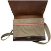 Image 8 : Black Satchel (Burberry Logo), Purse with LV Logo and Brown Leather Messenger Bag