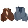 Image 2 : Sears Children's Size 2 Brown Jacket & Vest & Size 4 Blue Jacket, Vest & Pants