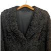 Image 2 : Beautiful 1950s Black Persian Lamb Coat - Fully Lined