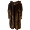 Image 4 : 1970's Luxe Vegan Fur Full Length Coat - Possibly by Claudine Bueché - Size L