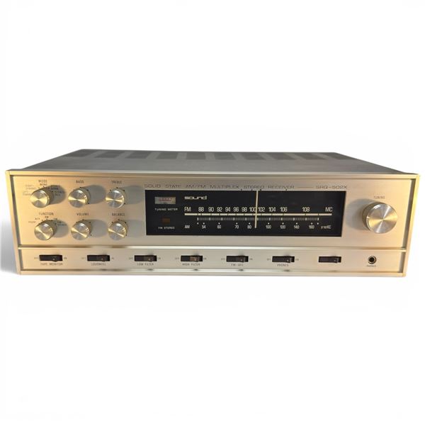 Nippon Sound Solid State Am/fm Multiple Stereo Receiver Model SRQ-502X