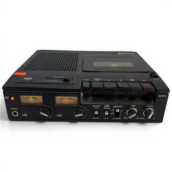 Sony TC-2220 Portable Compact Stereo Cassette Recorder 1976