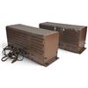 Image 1 : Pair of The Fisher 30-A Chassis Vintage Vacuum Tube Monoblock Power Amplifiers 1960