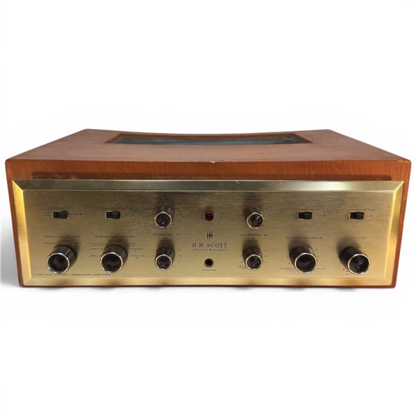 H.H. Scott Stereomaster Type 222C Stereo Laboratory Amplifier Console