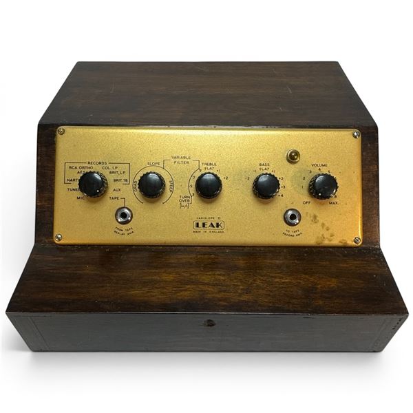 Leak Varislope II Stereo Pre-Amplifier Vintage Audio Component