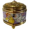 Image 2 : 3 Franklin Mint Porcelain Music Boxes by House of Faberge