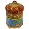 Image 5 : 3 Franklin Mint Porcelain Music Boxes by House of Faberge