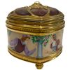 Image 8 : 3 Franklin Mint Porcelain Music Boxes by House of Faberge