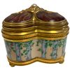 Image 9 : 3 Franklin Mint Porcelain Music Boxes by House of Faberge