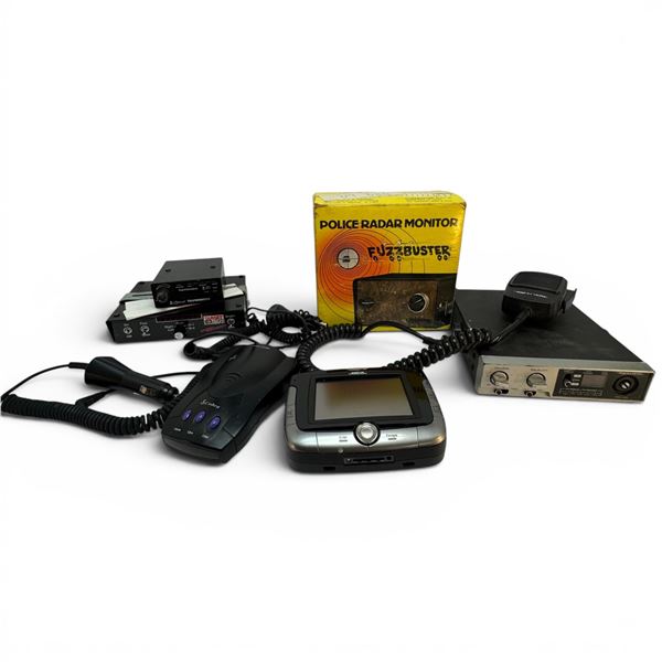 Vintage Car Electronics: Cb Radio, Antenna, GPS, Fuzzbuster and More