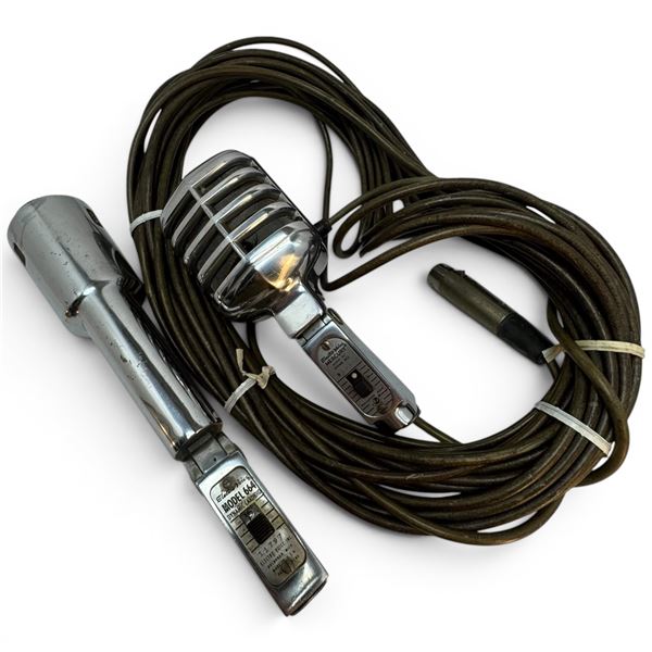 Electro-Voice Mercury Model 611 and Model 664 Vintage Microphones