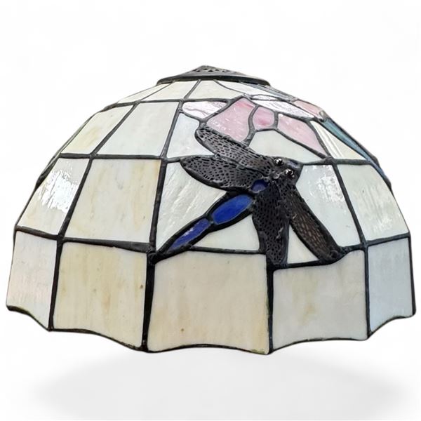 Tiffany Style Dragonfly Stained Glass Lampshade