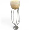 Image 1 : Floor Standing Jozefina Krosno Jellyfish Glass Planters Made in Poland 38" Tall