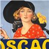 Image 2 : Original Art Deco Phoscao French Breakfast Drink Poster by Maud Traub Canvas Backed 92x62.5"
