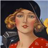 Image 8 : Original Art Deco Phoscao French Breakfast Drink Poster by Maud Traub Canvas Backed 92x62.5"