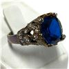 Image 2 : Jackie Kennedy Sterling Silver Crystal Ring & Bracelet with Interchangeable Crystals, Replicated by 