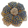 Image 2 : JBK Butterfly Wreath and Large Floral Brooches with Crystals by Camrose & Kross - Original boxes wit