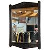 Image 1 : Vintage Wall Mirror with Carved Wood Frame(19" X 28")