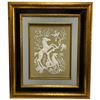 Image 3 : Complete Set of 1977 Franklin Mint "Natures Four Seasons" Parian Porcelain Wall Plaques - (Frame dim