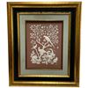 Image 5 : Complete Set of 1977 Franklin Mint "Natures Four Seasons" Parian Porcelain Wall Plaques - (Frame dim