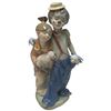 Image 2 : Retired 2002 Lladro Porcelain "Pals Forever" (#7686) - 8.75" tall - Original Box