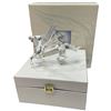 Image 1 : Retired 1998 Swarovski "Fabulous Creatures - Pegasus" Crystal Sculpture in Original Box - 4" x 4" x 