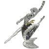 Image 3 : Retired 2004 Swarovski Crystal "Magic of Dance - Anna" (#627396) - Anna is 7" tall and comes with he