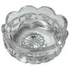 Image 2 : Waterford Crystal "Mourne" Footed Scalloped Bowl in Original Box -