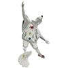 Image 2 : Retired 1999 Swarovski Crystal "Masquerade - Pierrot " (230586) - Pierrot is 8" tall and comes with 
