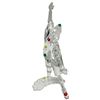 Image 3 : Retired 1999 Swarovski Crystal "Masquerade - Pierrot " (230586) - Pierrot is 8" tall and comes with 