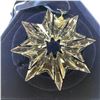 Image 2 : 2003 Swarovski Crystal Annual Snowflake Christmas Ornament - Original Box