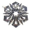 Image 2 : 1999 Swarovski Crystal Annual Snowflake Christmas Ornament - Original Box