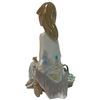 Image 4 : Retired 1988 Lladro Porcelain "Flower Song" (#7607) - 7" tall - Original Box