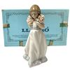 Image 1 : Retired 1987 Lladro Porcelain "Spring Bouquet" (#7603) -  8.75" tall - Original Box