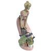 Image 3 : 3 Franklin Mint 1980s Flower Maidens by Fulgencio Garcia Lopez - Average height is 7"