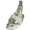 Image 4 : 3 Franklin Mint 1980s Flower Maidens by Fulgencio Garcia Lopez - Average height is 7"