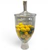 Image 1 : Large "Simple Grande Jar" by Global Views Clear Glass Apothecary Jar  39" Tall