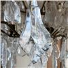 Image 6 : Large Louis XV Ormolu Style Cut Glass Chandelier 36"