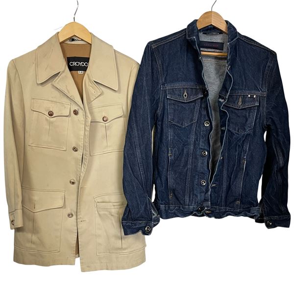Croydon Fabric Jacket (R 40), Zara Man Jean Jacket