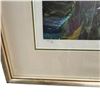 Image 2 : Framed Collector's Edition "Girl with Flower" CE 16/50 Francisco Masseria 31x27.5