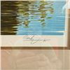Image 3 : Two Prints by Ken Danby "Path to the Meadow" and "Riverbank Reflections" 25.5x21.5"