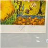 Image 3 : Robert Lo Grippo Print Lithograph "Harvest Holiday" Signed 197 25.5x21.5"