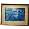 Image 2 : 2 Framed Prints Guy Gillette "Solitude" and Lynn Stone "Twilight on the Beach" 22x17"
