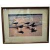 Image 4 : 2 Framed Prints Guy Gillette "Solitude" and Lynn Stone "Twilight on the Beach" 22x17"