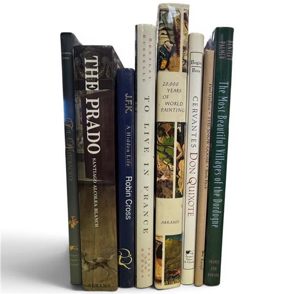 Collection of Coffee Table Books Mostly on Great Artists: The Prado, 20,000 Years Of Painting & More