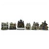 Image 1 : Collection of 6 Christmas Village Buildings 4-6" in Height