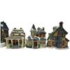 Image 4 : Collection of 6 Christmas Village Buildings 4-6" in Height