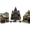 Image 3 : Collection of 6 Christmas Village Buildings 4-6" in Height