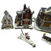 Image 2 : Collection of 7 Christmas Village Buildings 4-6" in Height