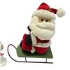 Image 4 : Collection of 8 Christmas Village Buildings, Snow Globe and Decorations: Lemax Church is 8.5" Tall